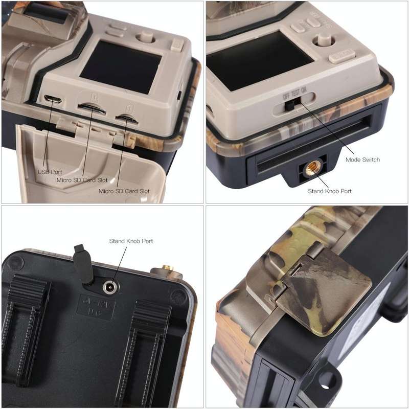 HC-900LTE 20MP 2K Wildlife Hunting Trail Camera Photo Traps Night Vision 4G SMS MMS SMTP Cellular...