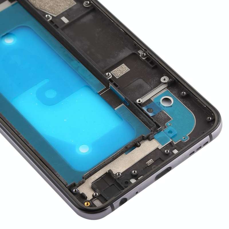 For Galaxy A6s  Middle Frame Bezel Plate (Black)