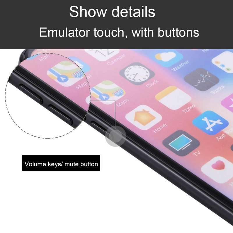 For iPhone X Color Screen Non-Working Fake Dummy Display Model(Black)