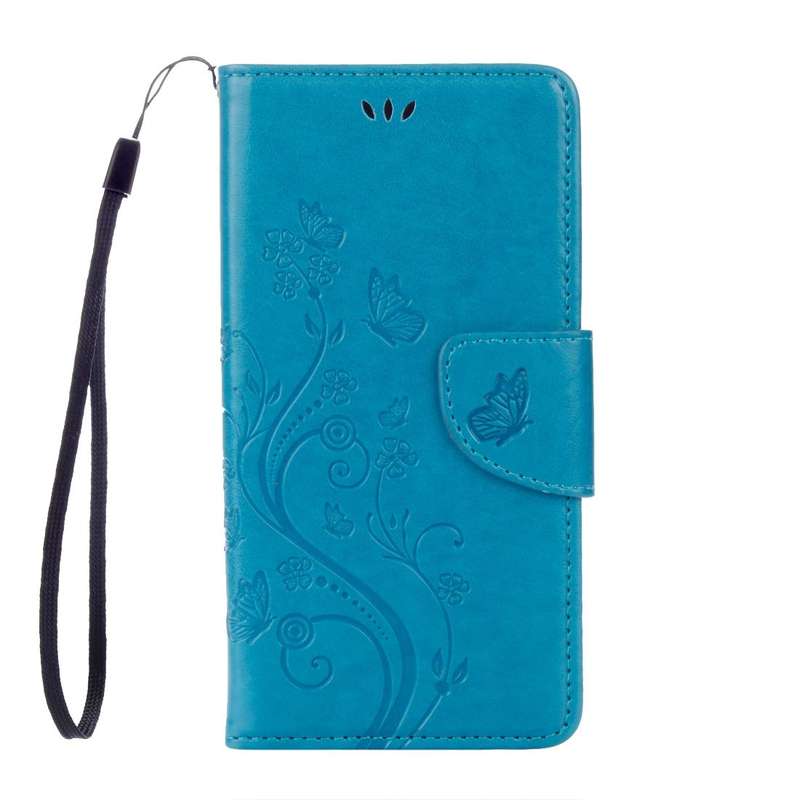 For Sony Xperia XZ Butterflies Love Flowers Embossing Horizontal Flip Leather Case with Holder & ...