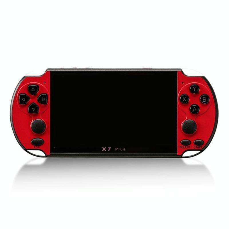 X7 Plus Retro Classic Games Handheld Game Console with 5.1 inch HD Screen & 8G Memory, Support MP...