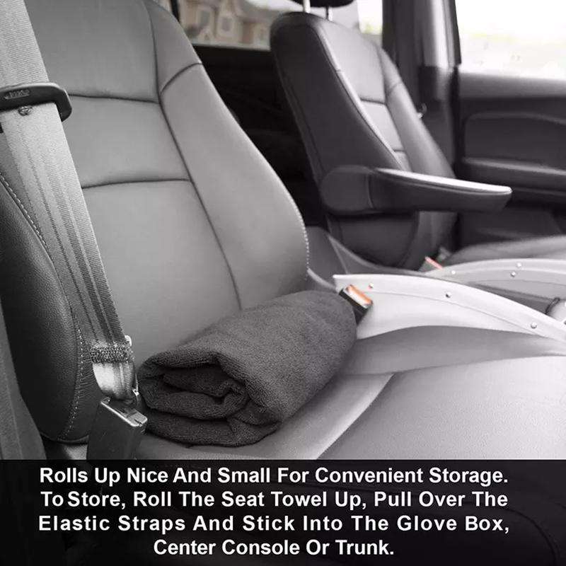 Car Universal Waterproof Anti-skid Seat Cover (Grey)
