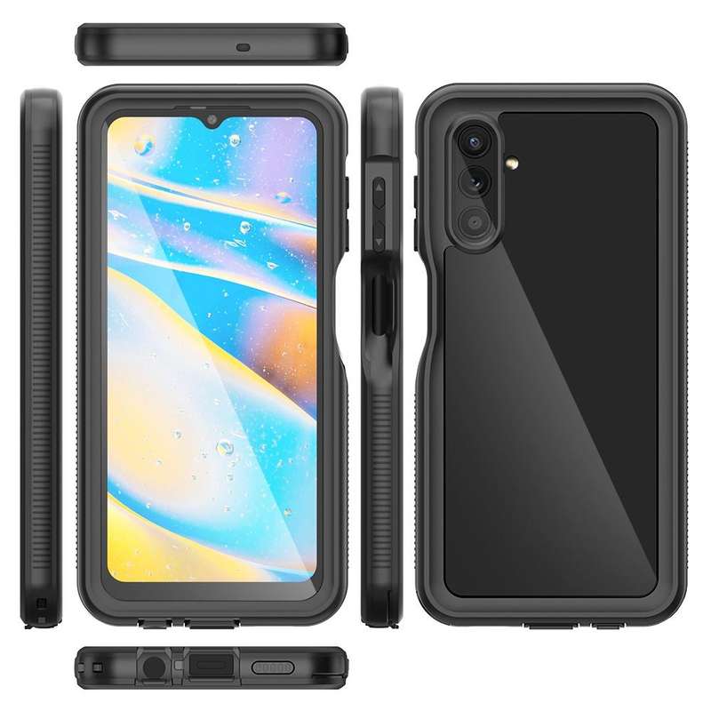 For Samsung Galaxy A13 5G RedPepper Shockproof Waterproof PC + TPU Phone Case(Black)
