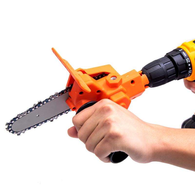 HILDA Portable Pruning Electrical Chain Saws, Specification: 4 inch Orange