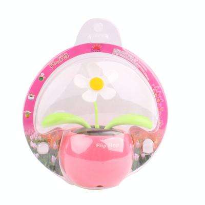 Solar Flip Flap Flower, Random Flower Color Delivery(Pink)