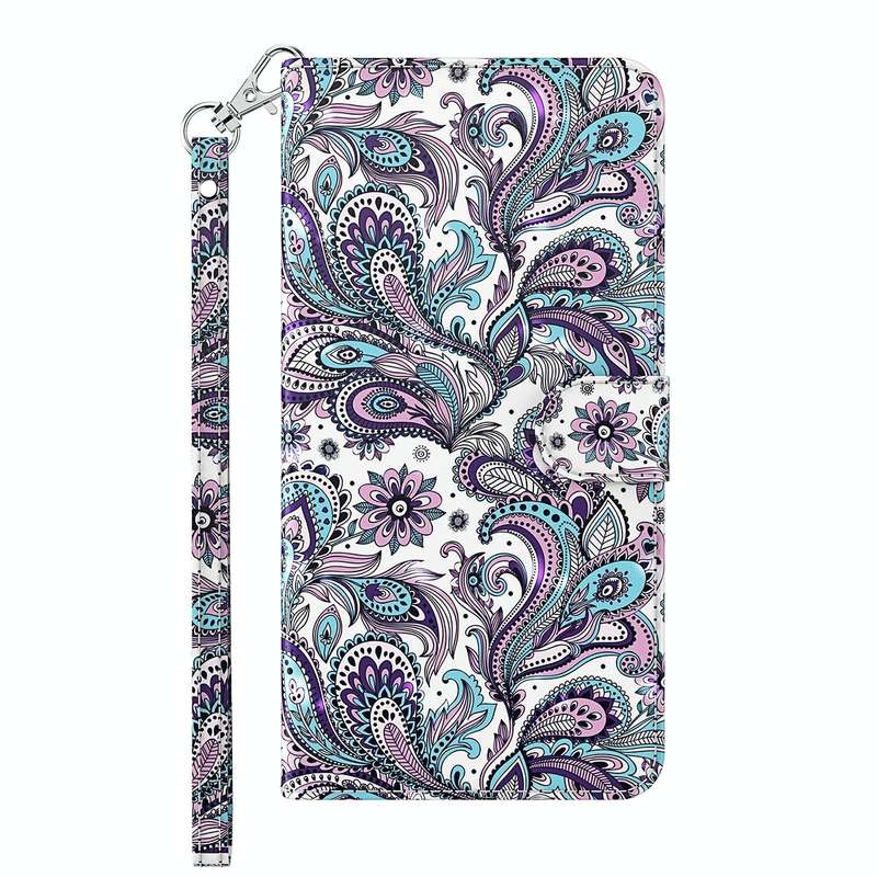 For Nokia G50 3D Painting Pattern Flip Leather Phone Case(Swirl Pattern)