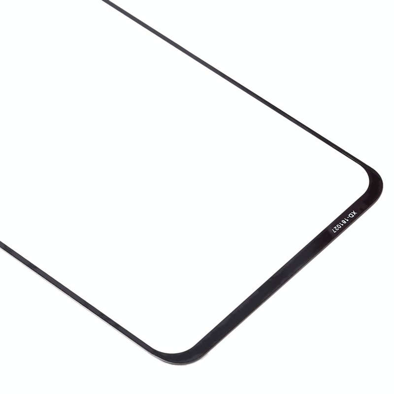 For OPPO Reno Front Screen Outer Glass Lens (Black)