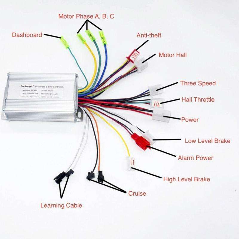 36V-48V 350W Electric Vehicle Controller