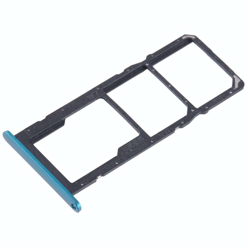 For Honor X10 Lite SIM + SIM + Micro SD Card Tray (Green)