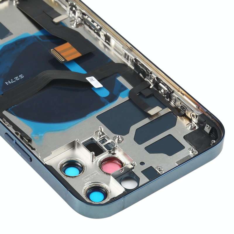 Battery Back Cover Assembly (with Side Keys & Speaker Ringer Buzzer & Motor & Camera Lens & Card ...