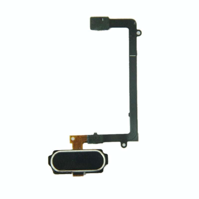 For Galaxy S6 edge / G925 Home Button Flex Cable with Fingerprint Identification(Black)