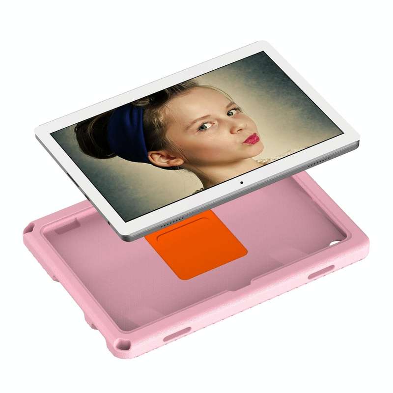 For Lenovo Tab M10 3rd Gen 10.1 TB-328 EVA Hard PC Shockproof Tablet Case(Pink)
