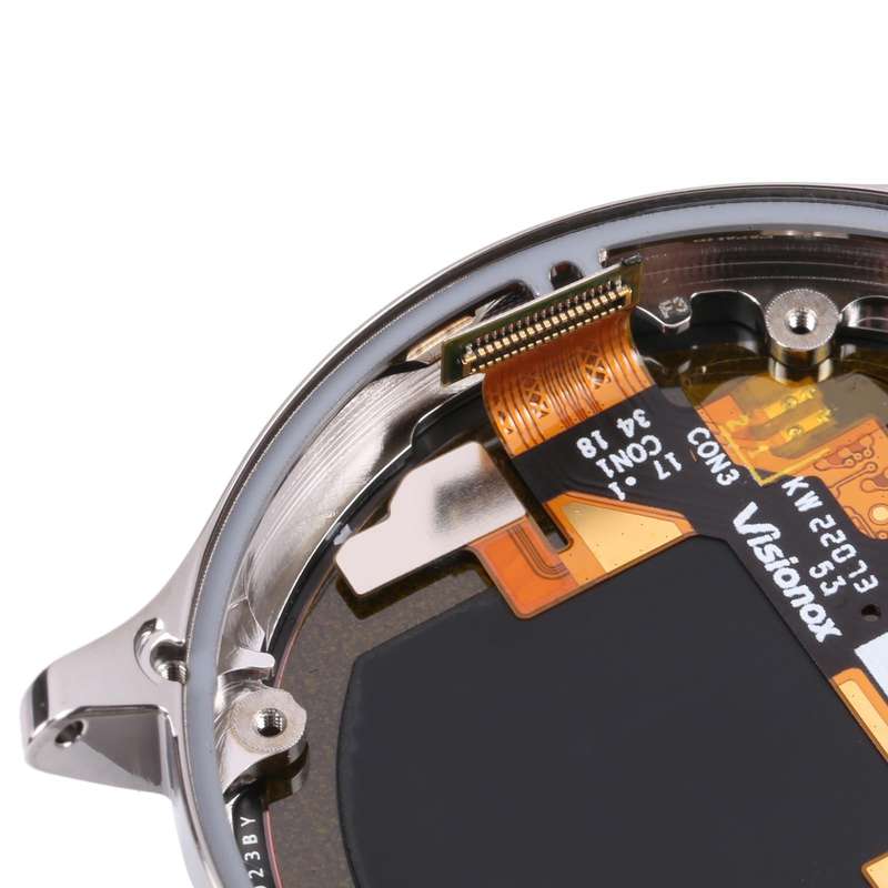 Original LCD Screen For Xiaomi Watch S1 Pro Digitizer Full Assembly with Frame (Silver)