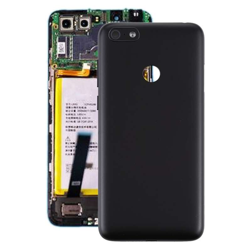 Battery Back Cover with Camera Lens Cover for Lenovo A5(Black)