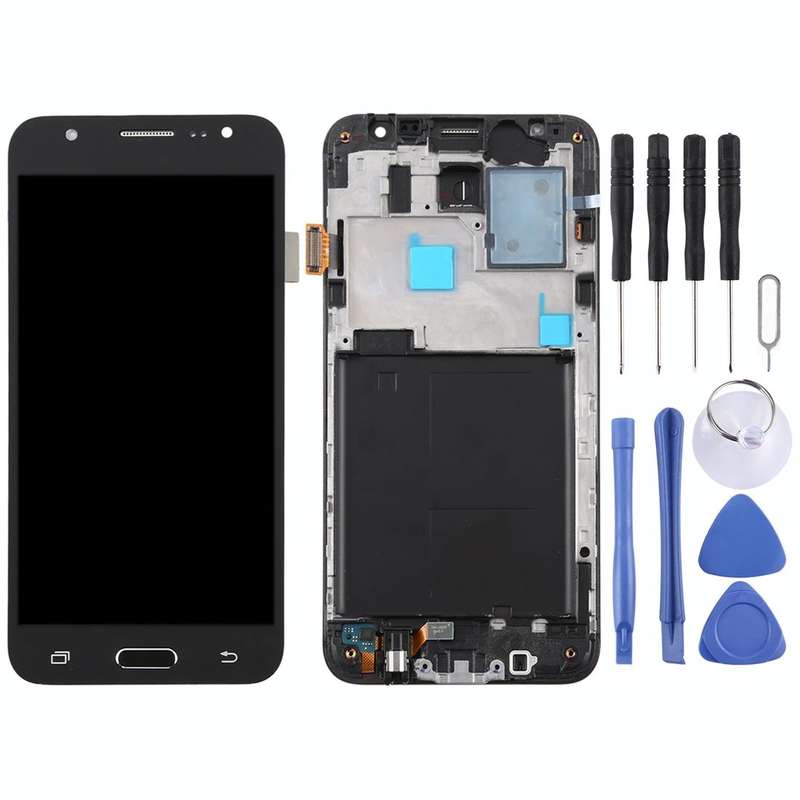 TFT LCD Screen for Galaxy J5 (2015) / J500F Digitizer Full Assembly with Frame (Black)