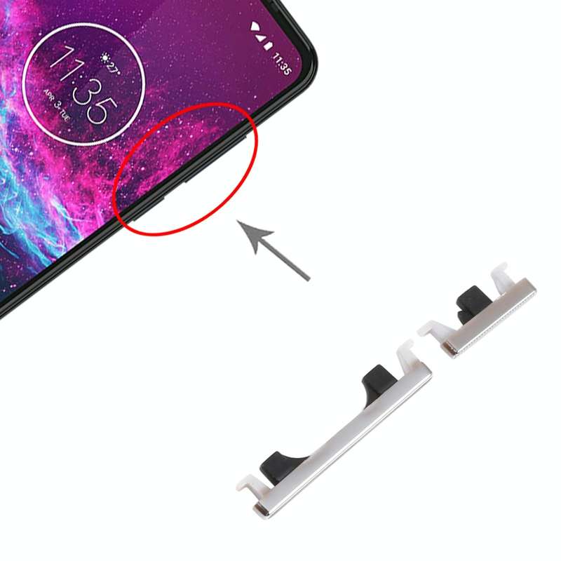 Power Button and Volume Control Button for Motorola Moto One Action XT2013-1 XT2013-2 XT2013-4 (S...