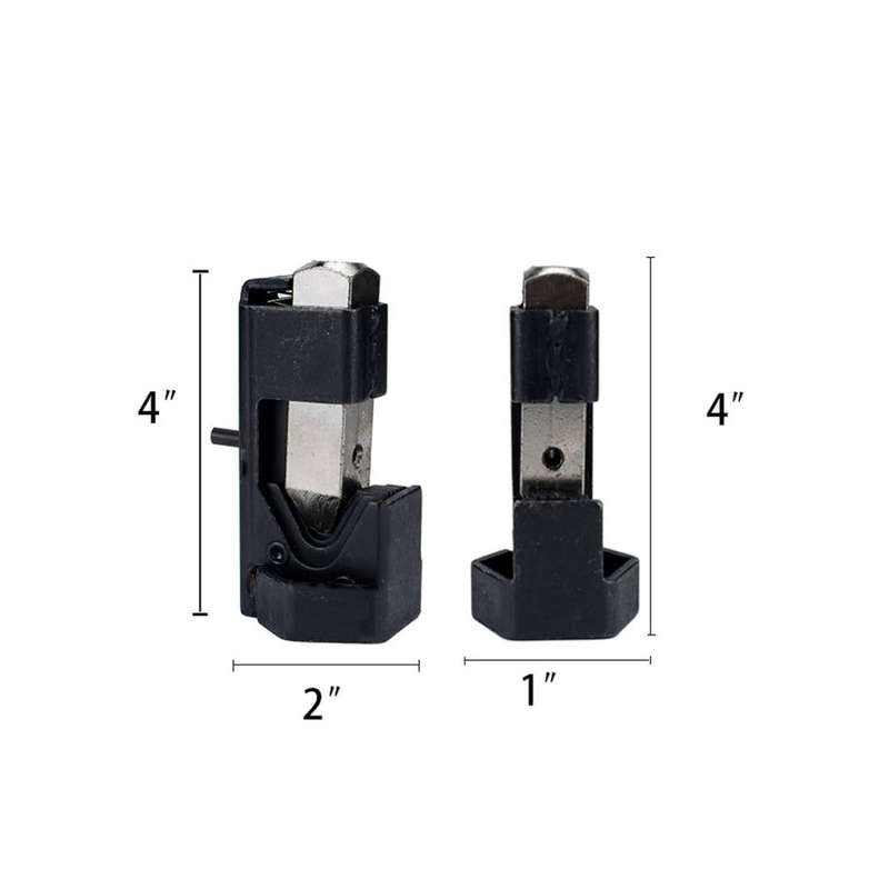 Car Battery Cable Hammer Crimper Hammer Lug Crimper Tool Pliers with T2 Copper 2 x 5/16 Heavy-dut...