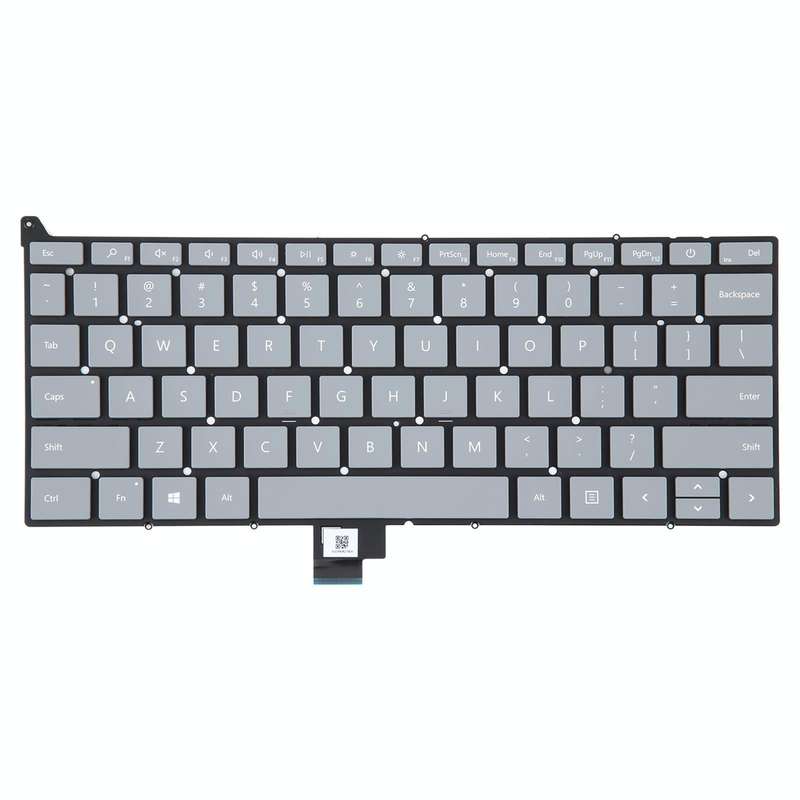 US Version Keyboard with Power Button for Microsoft Surface Laptop Go 1934(Grey)