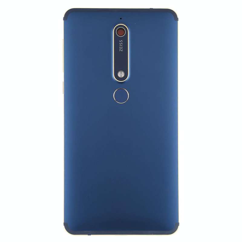 Battery Back Cover with Camera Lens & Side Keys & Fingerprint Sensor for Nokia 6.1 / 6 (2018) / 6...