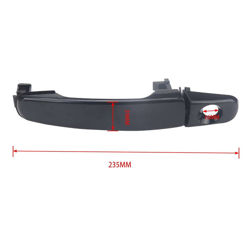 2 PCS A5876 Car Front Outside Door Handle 22729814 for Chevrolet