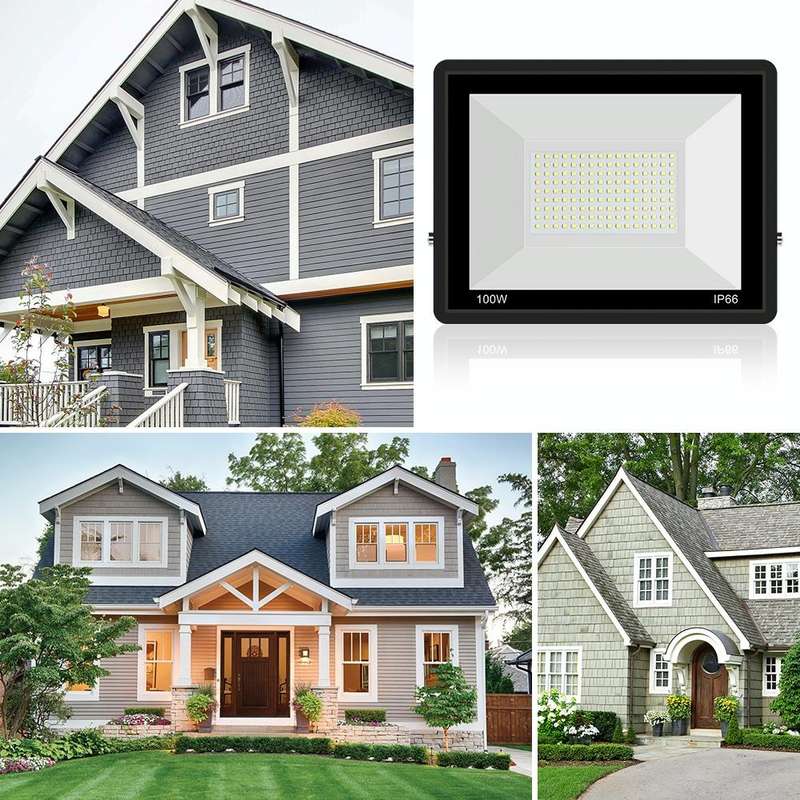 50W Linear LED Spotlight Outdoor Project Light Waterproof Garden Energy-Saving Lighting Floodligh...