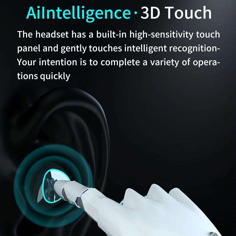 M10 Bluetooth 5.1 TWS Digital Display Wireless Bluetooth Earphone with Charging Box, Support Touc...
