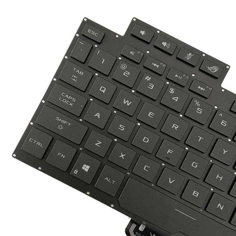US Version Backlight Laptop Keyboard For Asus ROG GU502G GU502GV GU502GU(White Light)