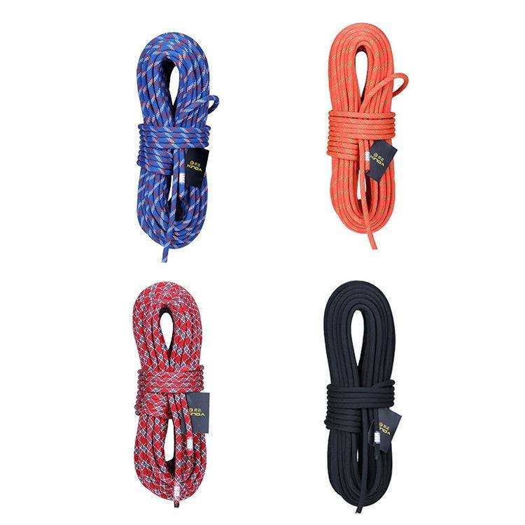 XINDA XD-S9801 Static Rope Outdoor Climbing Rope Speed Down High-Altitude Homework Safety Rope, L...