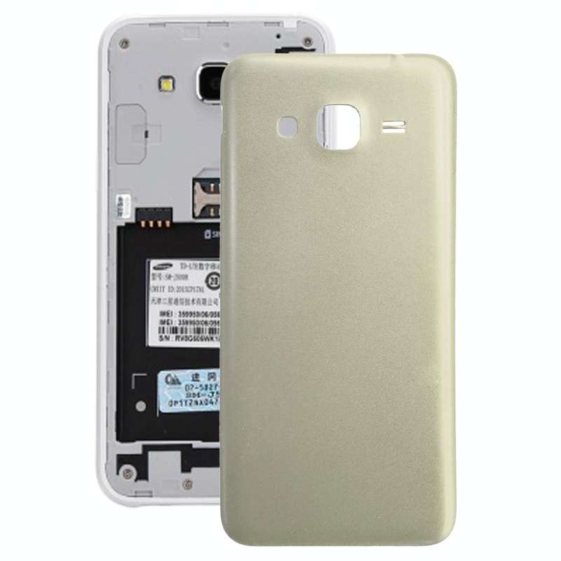 For Galaxy J3 (2016) / J320FN / J320F / J320G / J320M / J320A / J320V / J320P Back Cover (Gold)