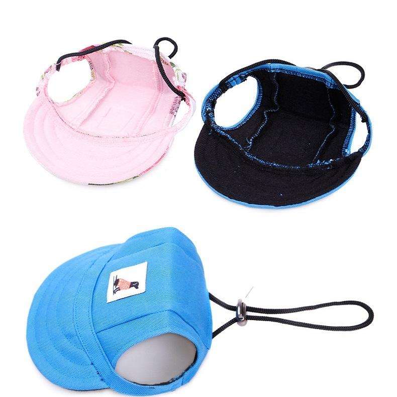 Pet Accessories Adjustment Buckle Baseball Cap, Size: S(Blue)