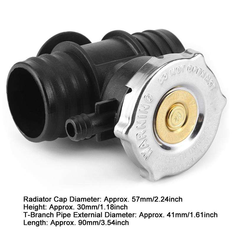 For Jeep Wrangler Radiator Coolant Hose Connector with Cover 55116901AA