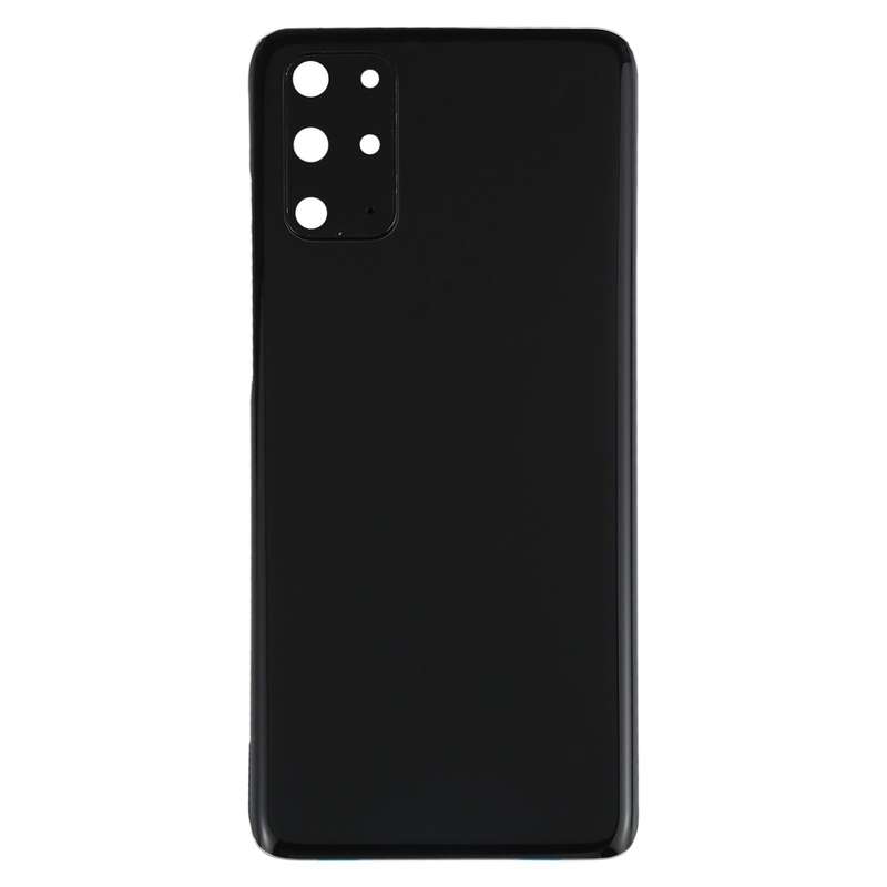 For Samsung Galaxy S20+ Battery Back Cover with Camera Lens Cover (Black)