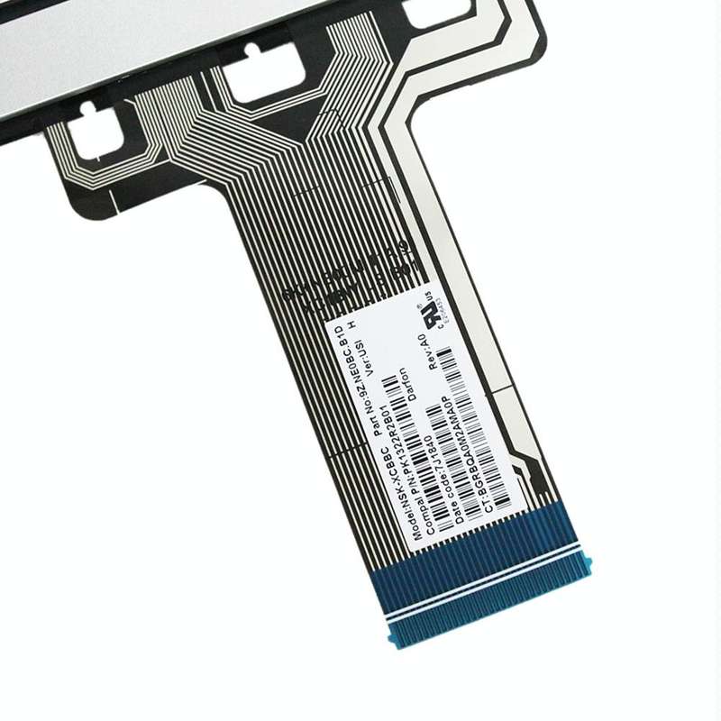 For HP 14M-BA 14-BS US Version Laptop Backlight Keyboard(Silver)