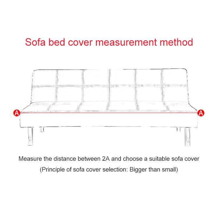 All-inclusive Cover Non-slip Armrestless Folding Sofa Bed Cover, Size:L(Venus)