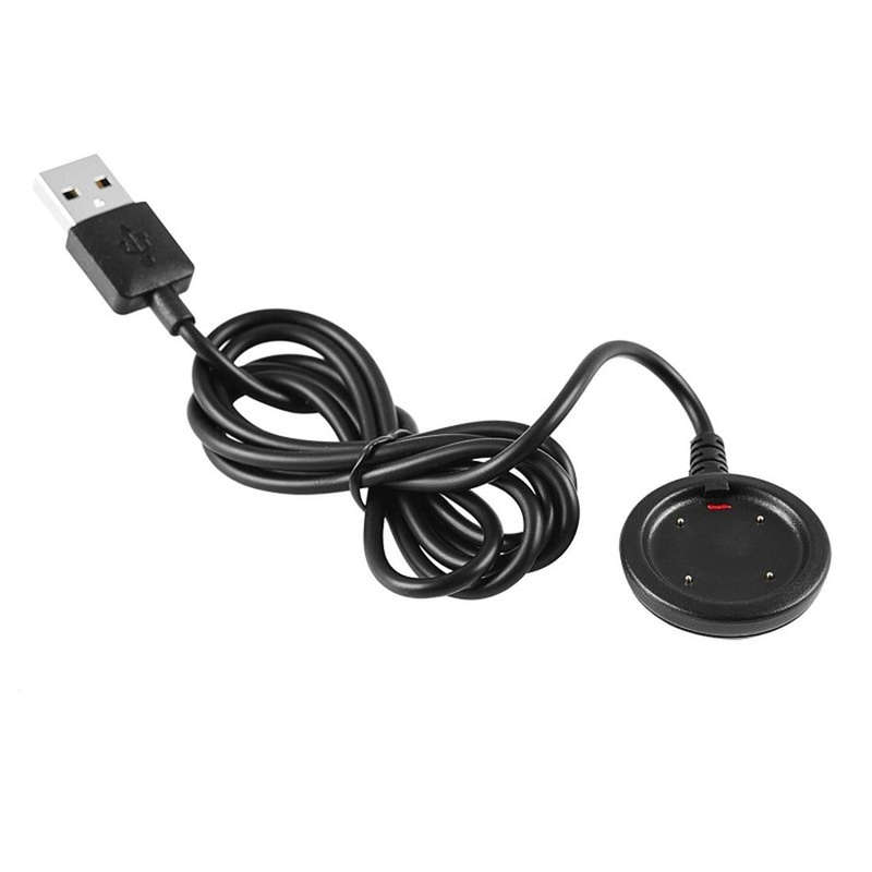 Smart Watch Charging Data Cable for POLAR Grit X / Ignite/ Vantage V / Vantage M Length : 1m(Black)