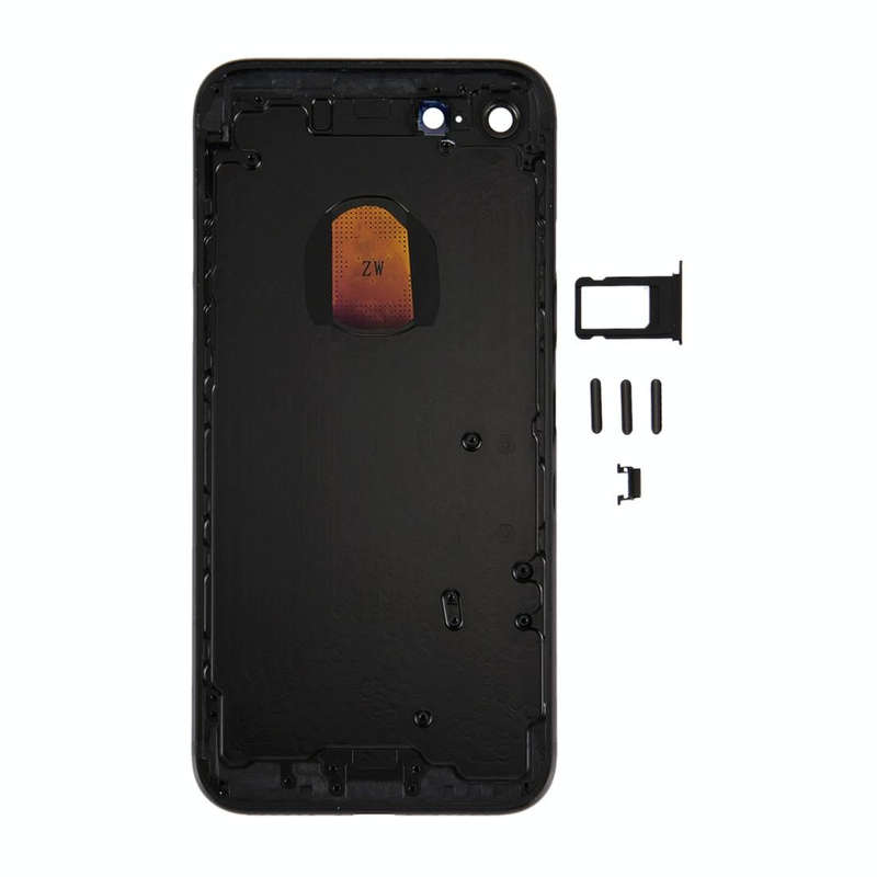 6 in 1 for iPhone 7 (Back Cover + Card Tray + Volume Control Key + Power Button + Mute Switch Vib...