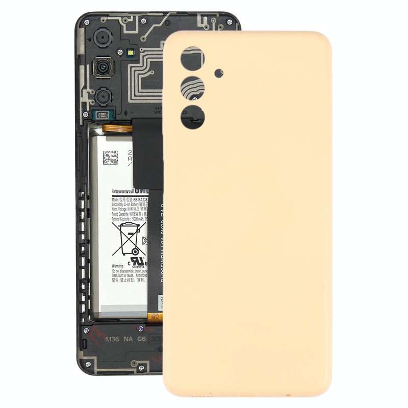 For Samsung Galaxy A13 5G SM-A136B Original Battery Back Cover(Orange)
