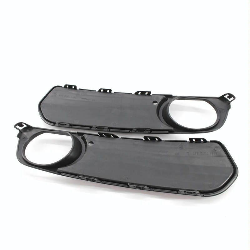 Car Front Bumper Fog Light Grille Fog Lamp Frame for BMW F20 F21 2012-2014 51117272558 / 51117272557