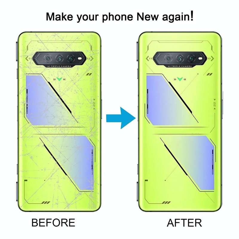 For Xiaomi Black Shark 5 RS Original Battery Back Cover(Yellow)