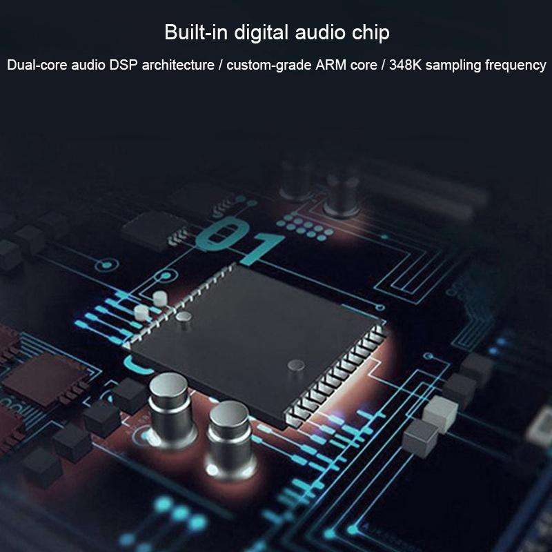 BGN-C7 Condenser Microphone Dual Mobile Phone Karaoke Live Singing Microphone Built-in Sound Card...