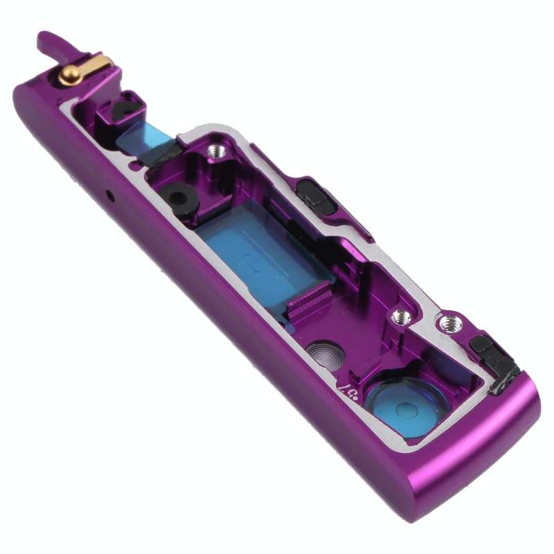 For OPPO Reno / Reno 5G Front Camera Slide Lens Frame (Purple)