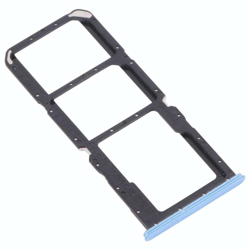 For OPPO Realme V13 5G SIM Card Tray + SIM Card Tray + Micro SD Card Tray (Silver)