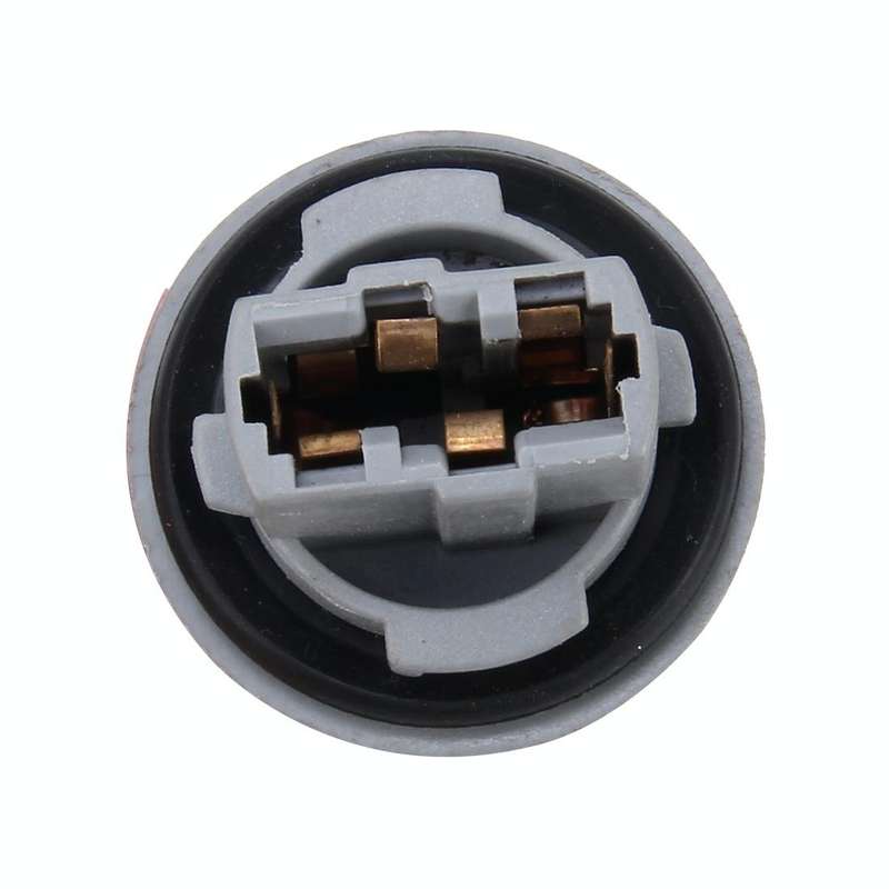 2 PCS 7440 Car Auto LED Bulb Socket Holder (No Including Light)