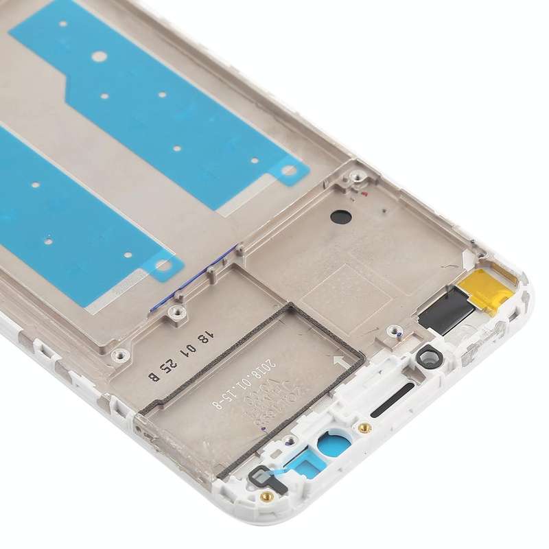 Front Housing LCD Frame Bezel for Huawei Y7 (2018)(White)