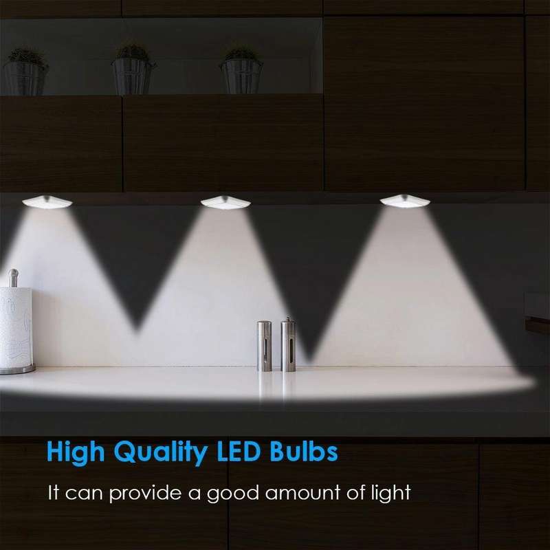 1143 Human Body Sensation Night Light Smart Home Sensing Lights, Light color: Silver Warm Light