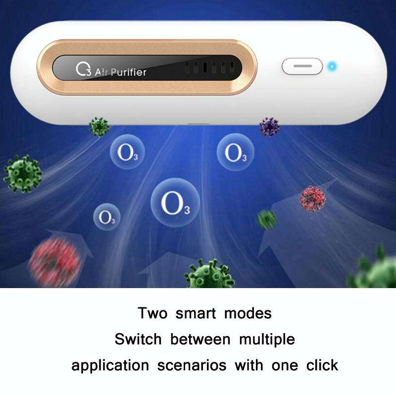 M9 Mini Ozone Sterilizer Home Refrigerator Deodorizer(White)