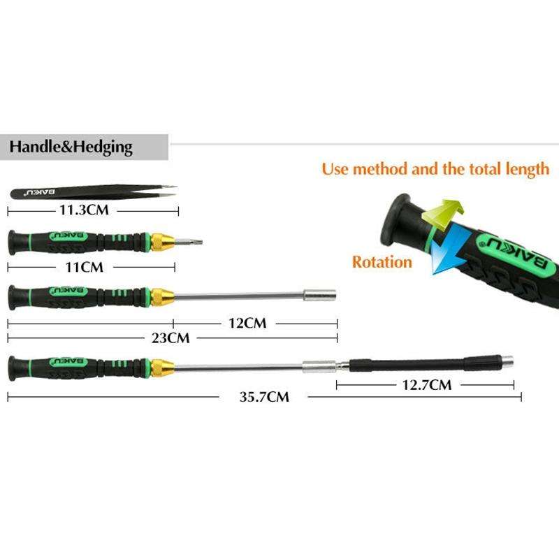 BAKU BK-3051 51 in 1 Manual Screwdriver Set