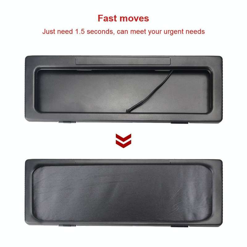 Australian Regulations Front And Rear Dual-Brand Electric Vehicle License Plate Frame