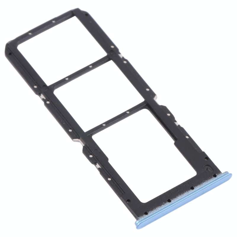 For OPPO Realme V13 5G SIM Card Tray + SIM Card Tray + Micro SD Card Tray (Silver)
