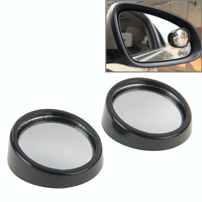 2 PCS SY-022 Car Vehicle Mirror Blind Spot Rear View Small Round Mirror, Diameter: about 5.6cm(Bl...